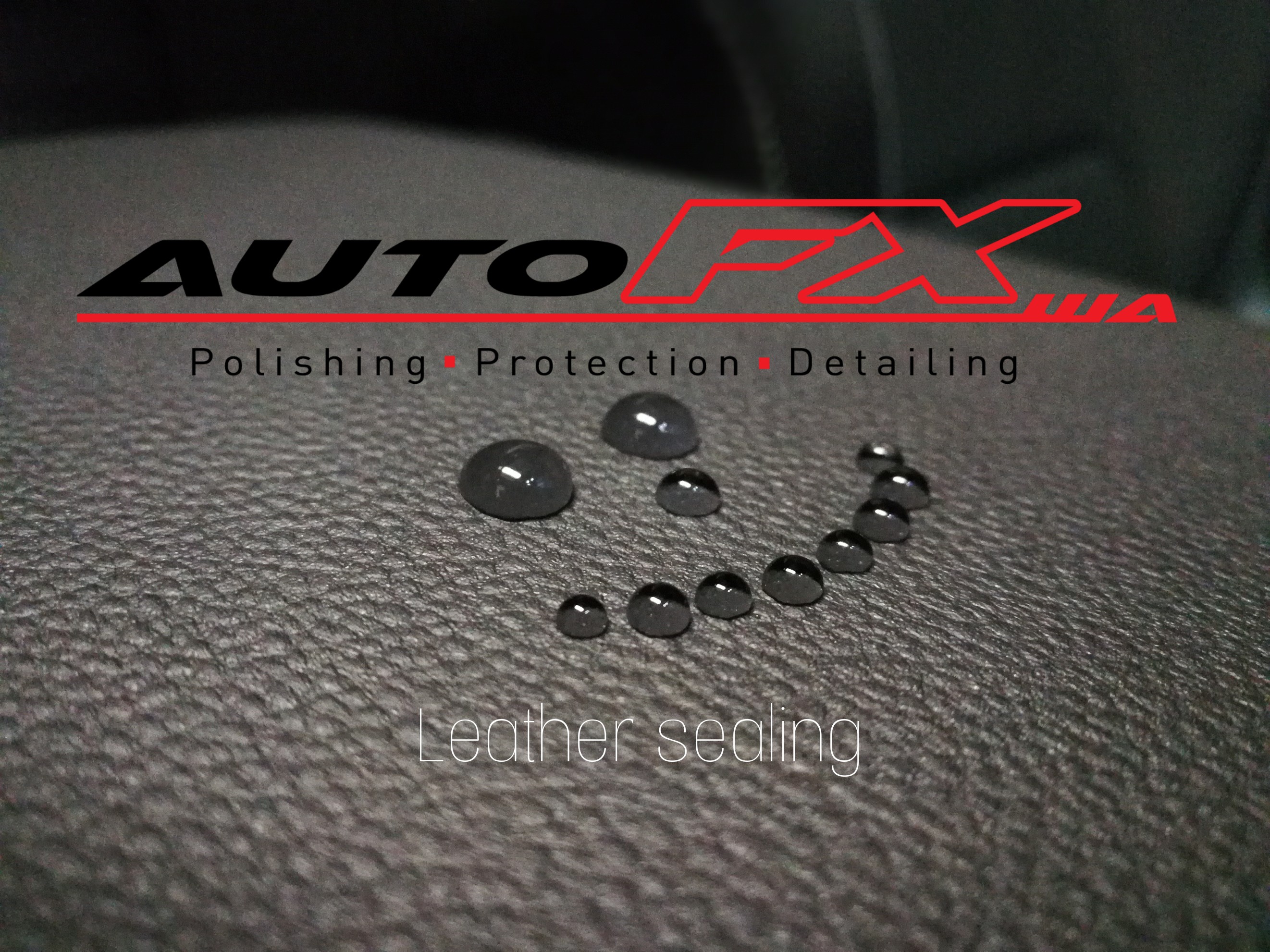 Leather sealing
